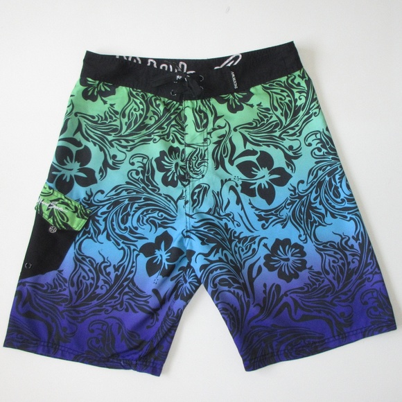 Maui and Sons Other - NWOT Maui & Sons Blue Ombre Stripe Board Shorts 32